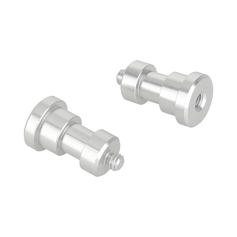CAMVATE 1/4"-20 Male To M6 Female Thread Screw Adapter For Wall Mount Support Accessories (2 Pieces)
