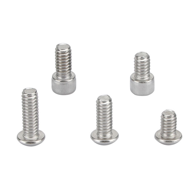 CAMVATE 1/4"-20 Stainless Steel Hex Screw Pack Multiple Types (20 pcs)