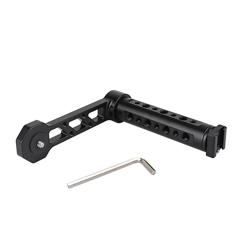 CAMVATE Handy Cheese Handle With Cold Shoe L-shape For RoninS / Zhiyun Crane Series Handheld Gimbal