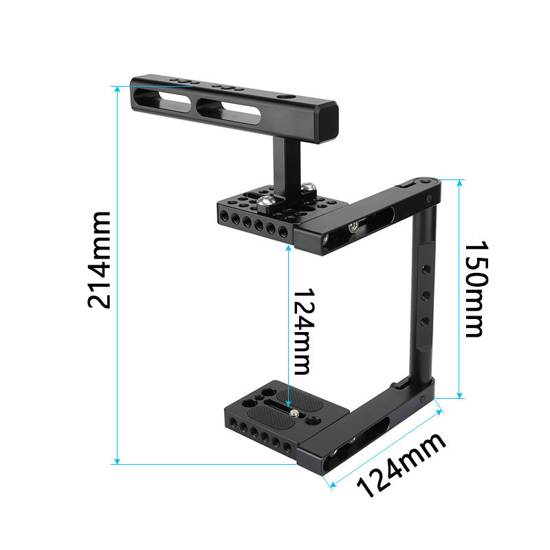 CAMVATE Basic Camera Cage Rig With Top Handle  Universal Use
