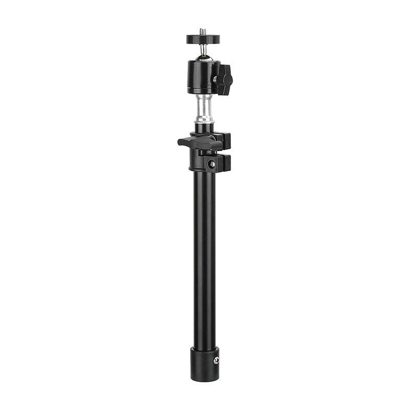 CAMVATE Extendable Monitor Desk Mount Stand With Fully Adjustable Ball Head Holder 1/4"-20 Screw Mount