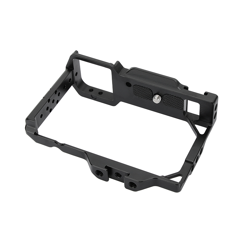 CAMVATE Sony ZV-E10 Cage Armor Rig Full Frame Form-fitting With Top Shoe Mount & 1/4" Mounting Points (Exclusive Use)