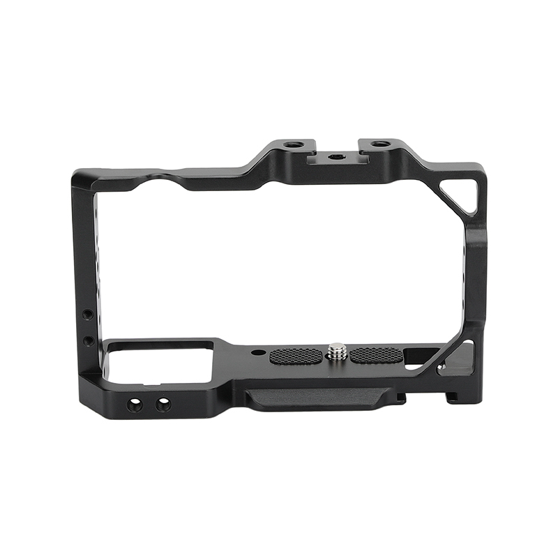 CAMVATE Sony ZV-E10 Cage Armor Rig Full Frame Form-fitting With Top Shoe Mount & 1/4" Mounting Points (Exclusive Use)