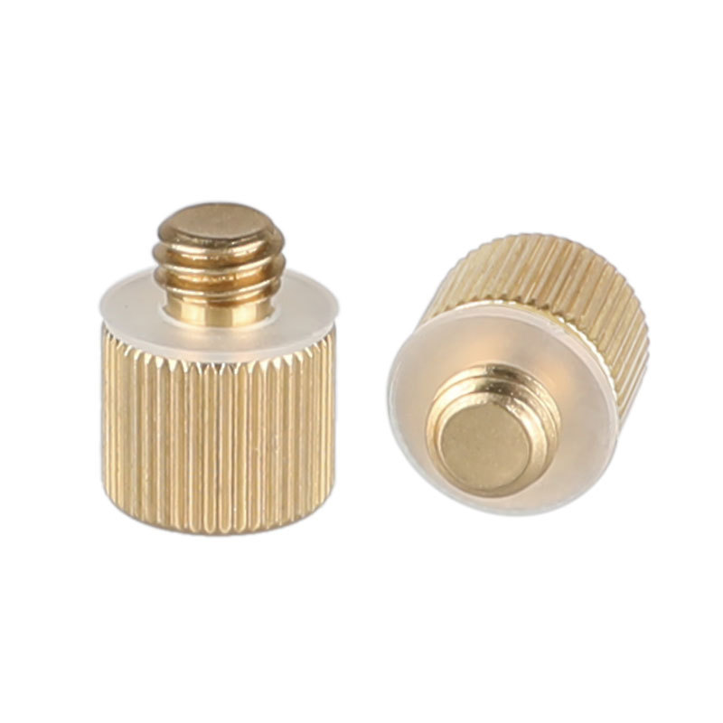 CAMVATE 2 Pieces 1/4"-20 Female Threaded Adapter to 3/8"-16 Male Threaded Post