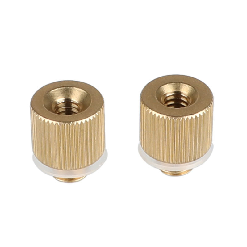 CAMVATE 2 Pieces 1/4"-20 Female Threaded Adapter to 3/8"-16 Male Threaded Post