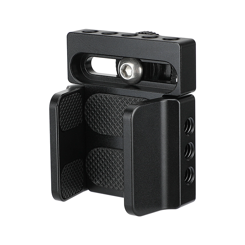 CAMVATE Universal SSD Holder Clamp With 1/4"-20 Mounting Points & Shoe Mount Connector For BlackMagic Micro Signal Converter