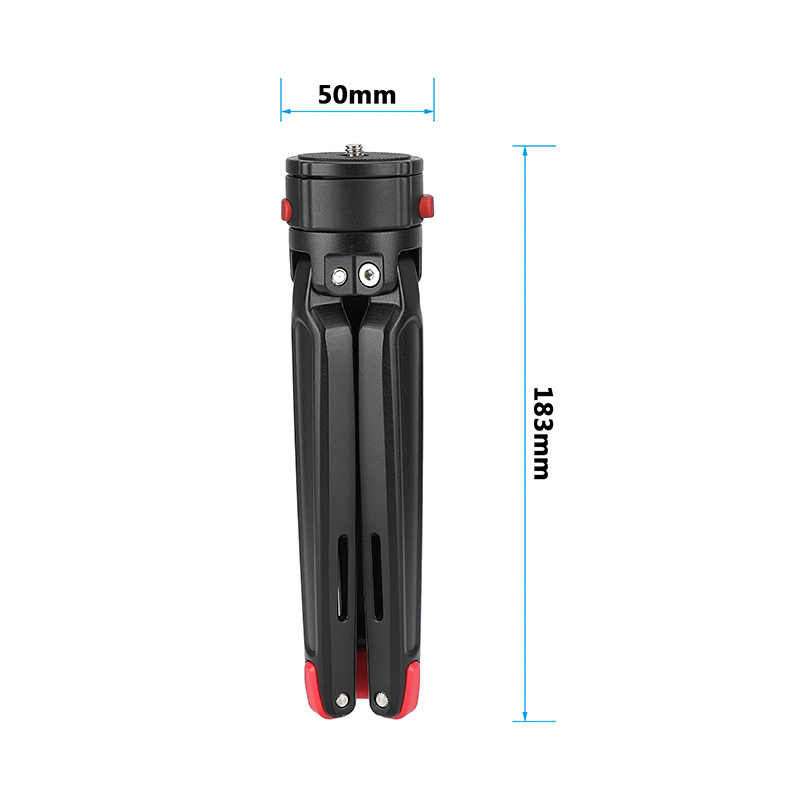 CAMVATE Foldable Mini Tripod With Quick Release Tripod Head & 1/4"-20 Mounting Screw For DSLR Camera /Tablet / Smartphone