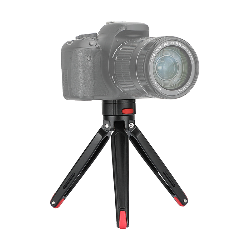CAMVATE Foldable Mini Tripod With Quick Release Tripod Head & 1/4"-20 Mounting Screw For DSLR Camera /Tablet / Smartphone