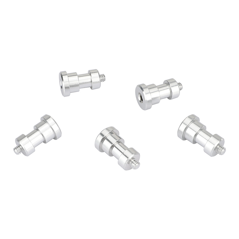 CAMVATE 1/4"-20 Male To 1/4"-20 Female Thread Screw Adapter For Wall Mount Support Accessories (5 Pieces)