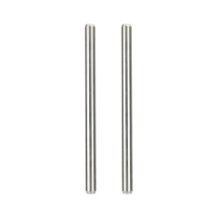 CAMVATE 19mm Rod 304 Stainless Steel Construction 30cm Long For Shoulder Mount Rig / DSLR Camera Tripod Rod Support (2 Pieces)