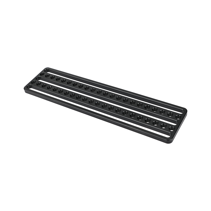 CAMVATE Extended Cheese Plate Mounting Extension Light Weight With 1/4"-20 Thread Holes For Photographic Accessories