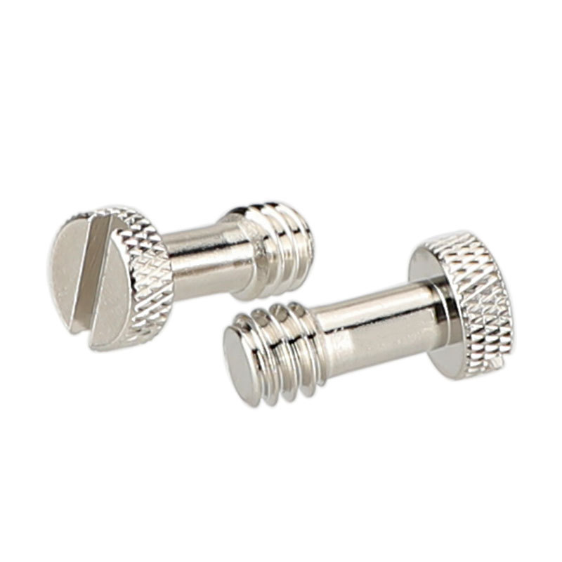 CAMVATE Standard 1/4"-20 Slotted Screw 17mm Long (2 Pieces)