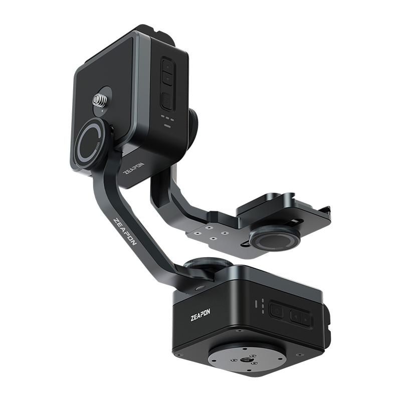 CAMVATE Zeapon PONS PT Motorized Pan Head 360 Degree Panoramic Shooting 50 KG Horizontal Load Fully Hidden 1/4" 3/8" Screw Cap 2-axis Gimbal Stabilize
