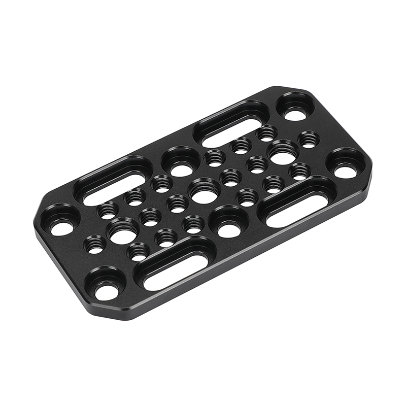 CAMVATE Multihole Cheese Plate Camera Mount Expansion Board With 1/4" & 3/8" Mounting Points & Grooves