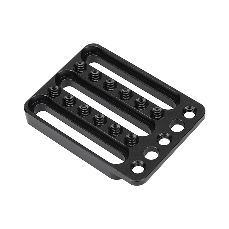 CAMVATE Mini Cheese Plate Extension Plate With 1/4"-20 Mounting Points For DSLR Camera Accessories DIY Configuration