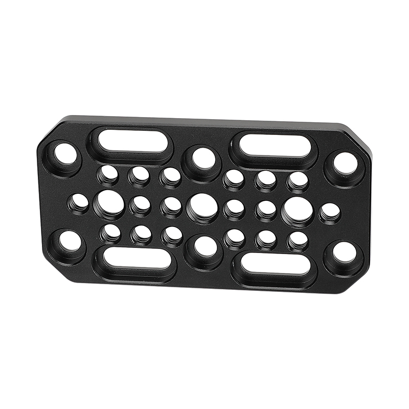 CAMVATE Multihole Cheese Plate Camera Mount Expansion Board With 1/4" & 3/8" Mounting Points & Grooves