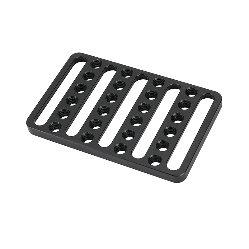 CAMVATE Universal Cheese Plate Camera Mounting Plate With 1/4"-20 Mounting Points For DSLR Camera cage DIY Configuration