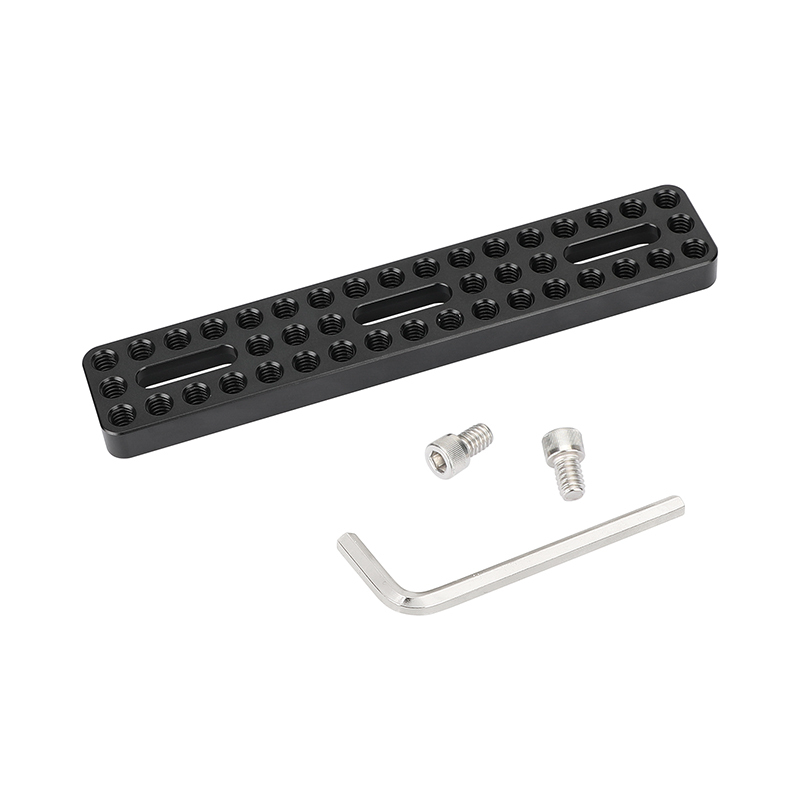 CAMVATE Camera Baseplate Extension Long Cheese Plate With Multiple 1/4"-20 Thread Holes For DLSR Camera DIY Setup