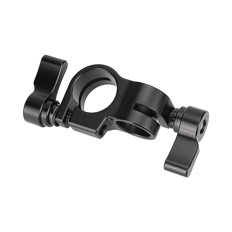 CAMVATE Standard 15mm To 19mm Rod Clamp Adapter Perpendicular Railblock For DSLR Camera Cage Rig