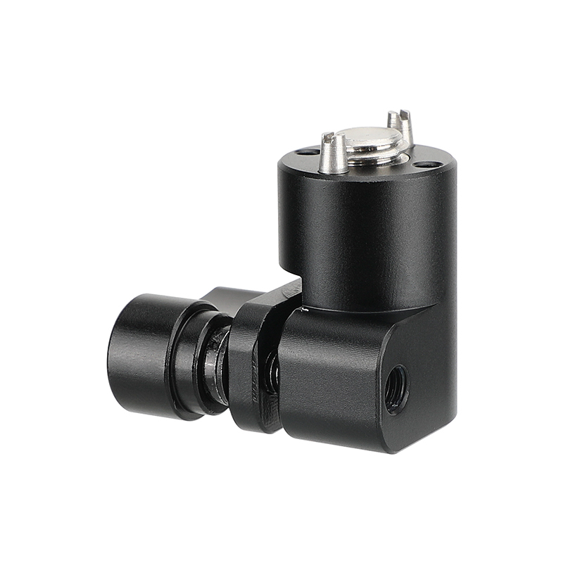 CAMVATE 15mm Single Rod Holder Clamp With 3/8"-16 Thread Screw And  Anti-twist Locating Pins