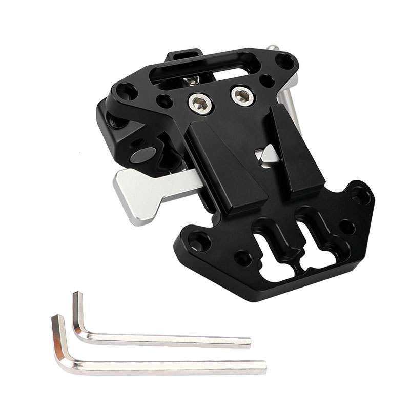 CAMVATE Quick Release V Lock Female Mount Battery Plate+ Versatile Super Crab Clamp
