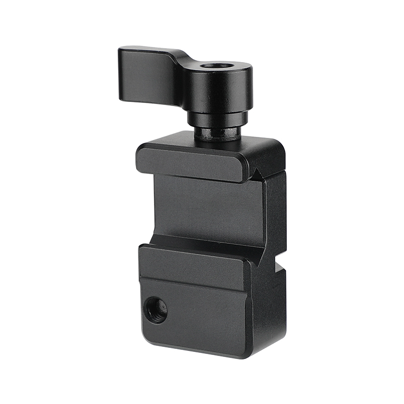 CAMVATE Quick Release NATO Rail Clamp With 15mm Single Rod Holder
