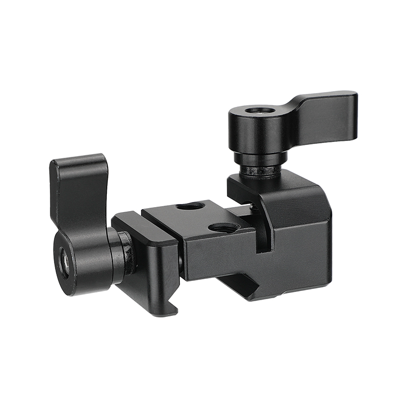 CAMVATE Quick Release NATO Rail Clamp With 15mm Single Rod Holder