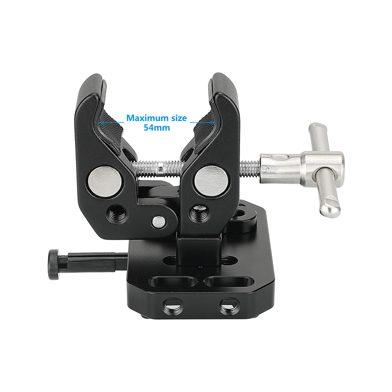 CAMVATE V-Lock Female Quick Release Mount Adapter + Multipurpose Super Crab Clamp For Photographic Devices
