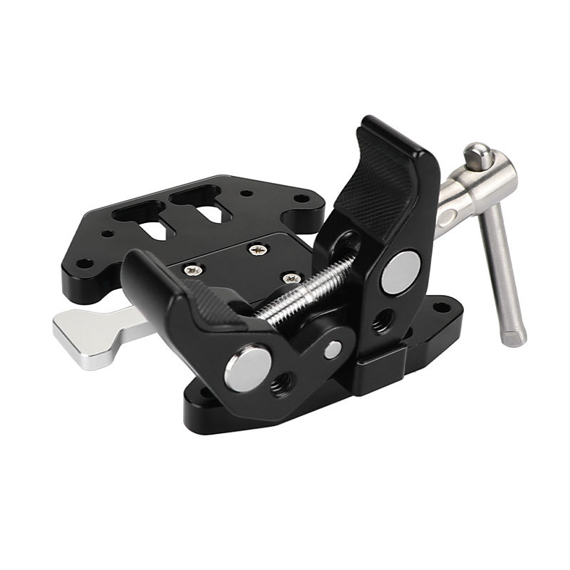 CAMVATE Quick Release V Lock Female Mount Battery Plate+ Versatile Super Crab Clamp