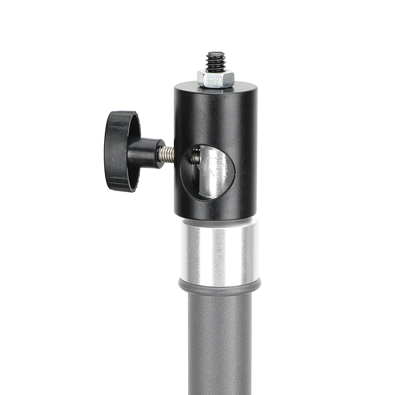 CAMVATE 16mm Light Stand Head Mount Rod Holder With 1/4"-20 Thread Screw Adapter (2 Pieces)