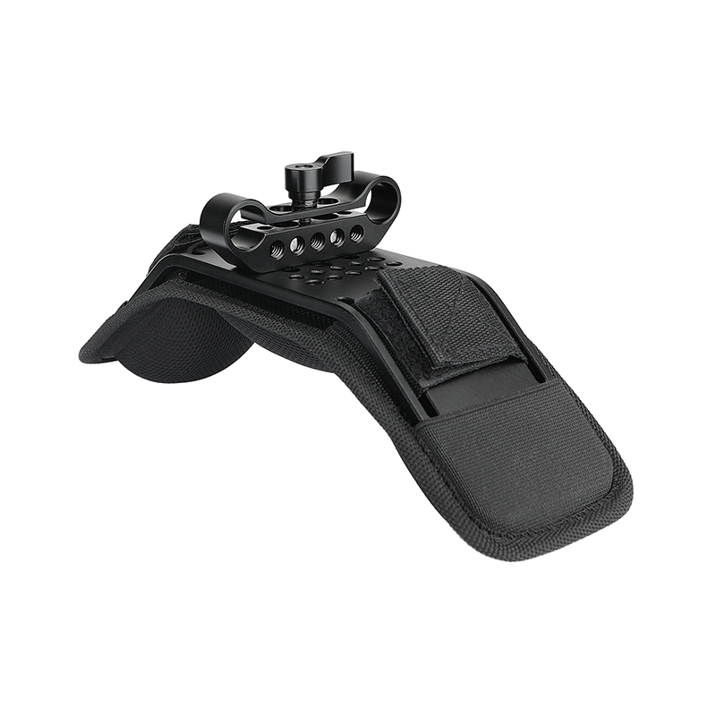 CAMVATE Ergonomic Shoulder Pad With 15mm Rod Holder Railblock For Camera / Camcorder Shoulder Mount Rig