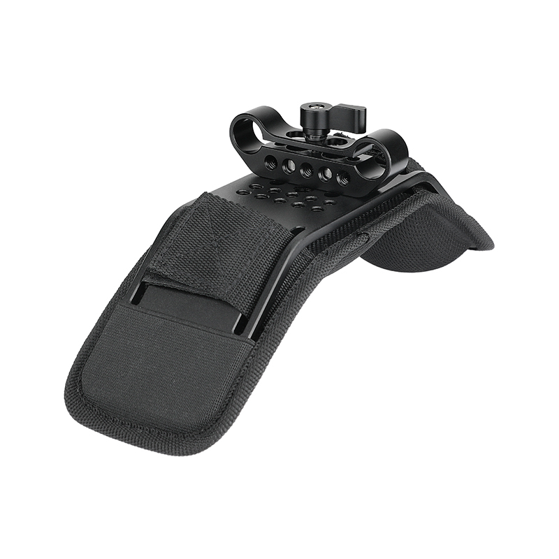 CAMVATE Ergonomic Shoulder Pad With 15mm Rod Holder Railblock For Camera / Camcorder Shoulder Mount Rig