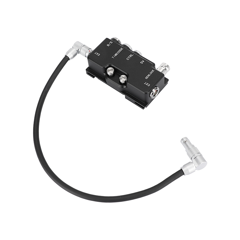 CAMVATE B-Box For RED KOMODO EXT9-pin Splitter-R/S (3pin) Time Code (0B 5pin) CTRL (00B 4pin) 5V (USB) Genlock (BNC)