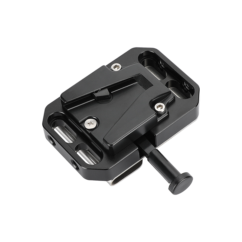 CAMVATE Mini V Lock Mount Camera Battery Plate Quick Release With Handy Belt Clip