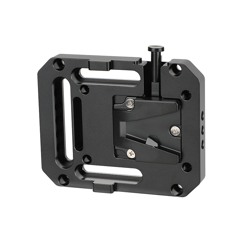 CAMVATE V Lock Mount Quick Release Battery Plate With Belt Clip & VESA Mount 75×75mm For DSLR Camera