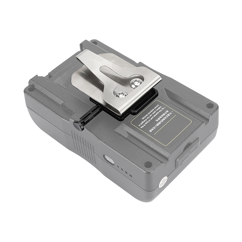 CAMVATE Mini V-Lock Quick Release Adapter With Belt Clip & 1/4"-20 Mounting Points For DSLR Camera Battery