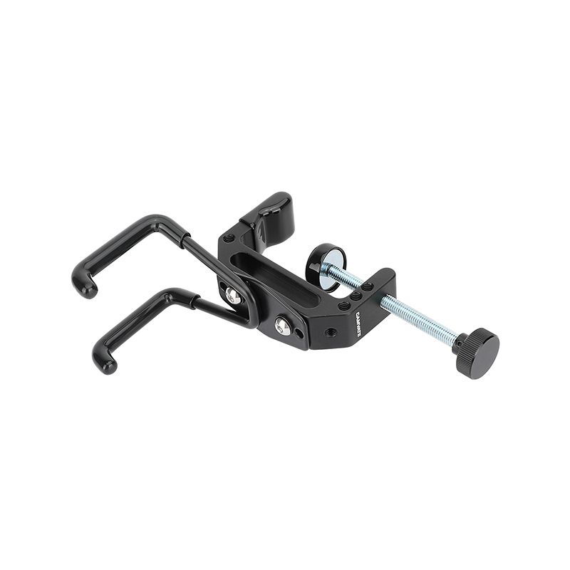 CAMVATE Extended Super C Clamp With Double Prong Wall Mount Hook And 1/4" & 3/8" Mounting Points For Photographic Accessories