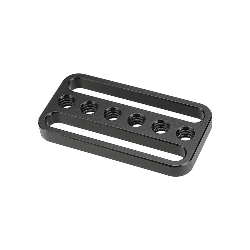 CAMVATE Universal Cheese Plate Extension Plate With 1/4"-20 Mounting Points For Photographic Accessory DIY Configuration