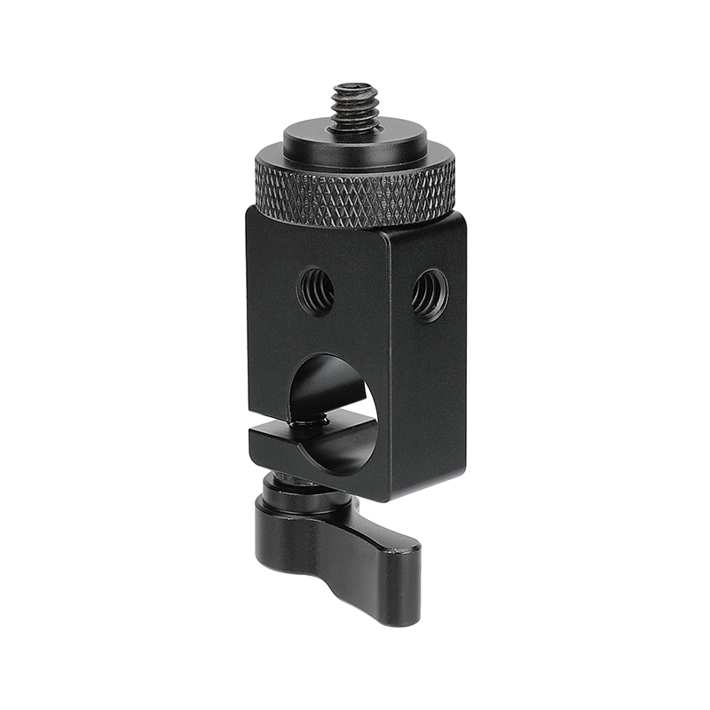 CAMVATE 15mm Single Rod Clamp with 1/4" Mount