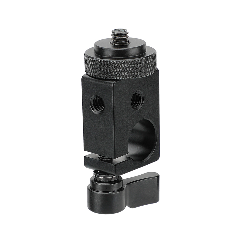 CAMVATE 15mm Single Rod Clamp with 1/4" Mount