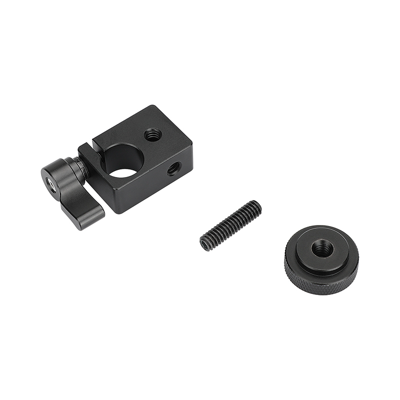 CAMVATE 15mm Single Rod Clamp with 1/4" Mount