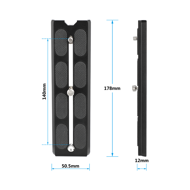 CAMVATE Manfrotto-Type Slide-in Quick Release Camera Mount Plate