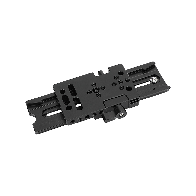 CAMVATE Manfrotto-Type Slide-in Quick Release Plate with Clamp Base (7")