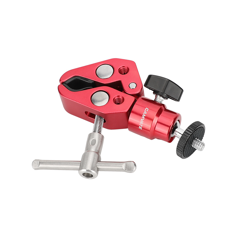 CAMVATE Crab Clamp with 360° Mini Ball Head
