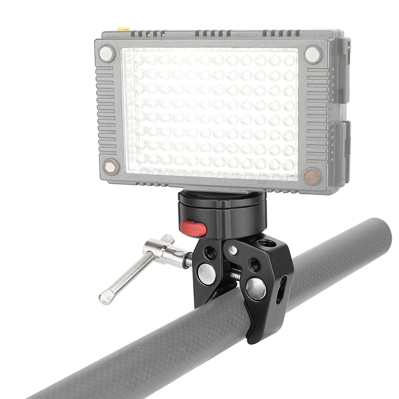 CAMVATE Super Crab Clamp With QR 1/4" Bolt-on Mount
