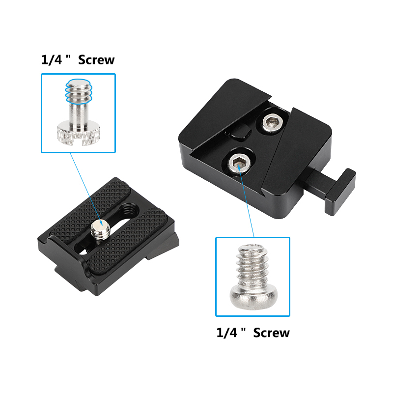 CAMVATE V-Lock Adapter with Dock and Wedge Plate