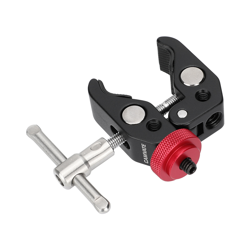 CAMVATE Super Crab Clamp with 1/4"-20 Screw Mount (2-Pack)