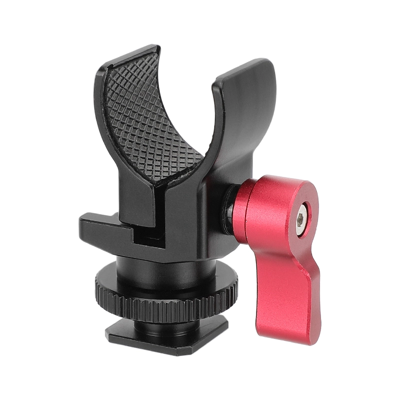 CAMVATE Crab Clamp with Shoe Mount Adapter for Shotgun Microphones