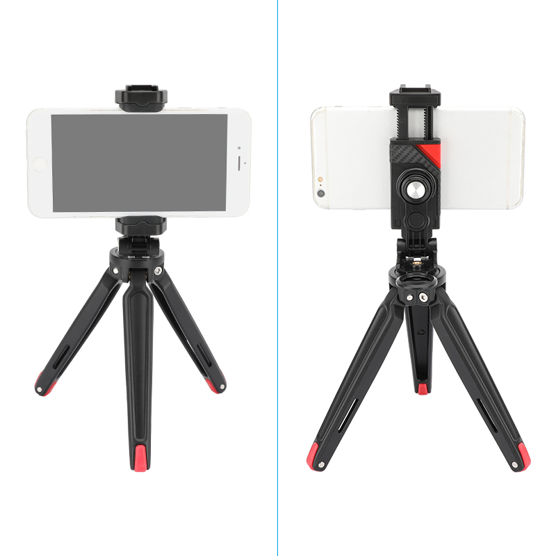 CAMVATE Mini Tabletop Tripod with Smartphone Clip Mount