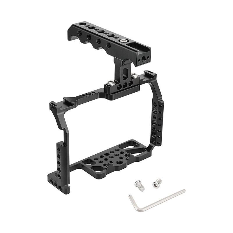 CAMVATE Full Camera Cage with Top Handle for Panasonic GH6